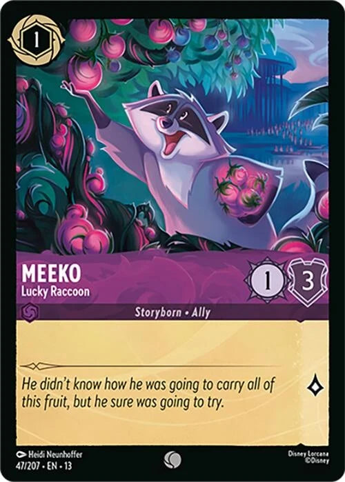 Meeko - Lucky Raccoon (47/207) (Attack of the Vine!)