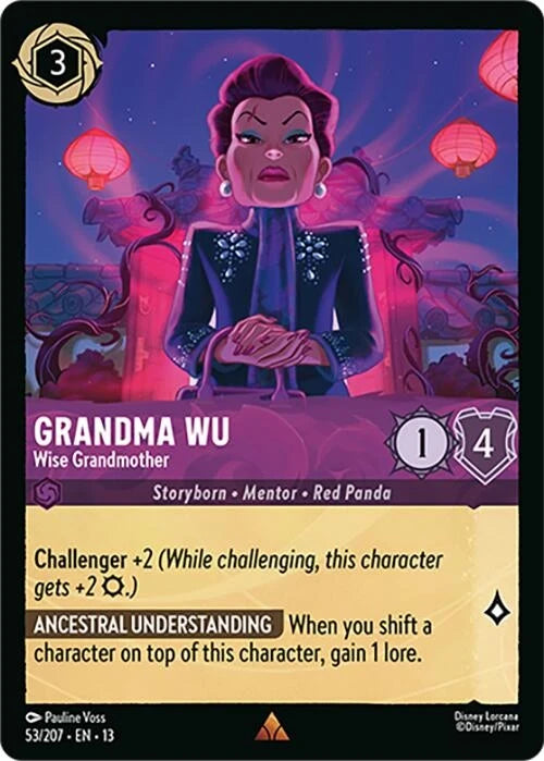 Grandma Wu - Wise Grandmother (53/207) (Attack of the Vine!)
