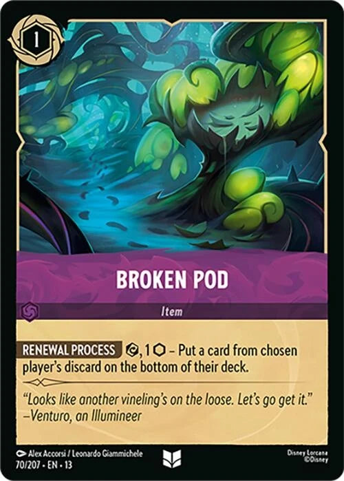 Broken Pod (70/207) (Attack of the Vine!)