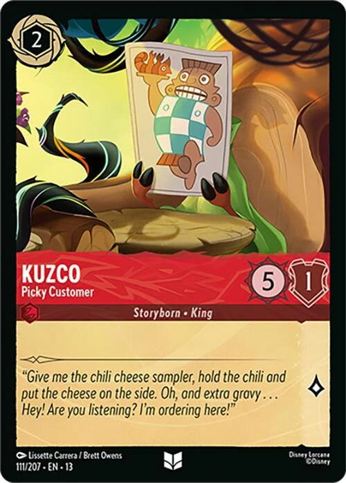 Kuzco - Picky Customer (111/204) (Attack of the Vine!) Normal
