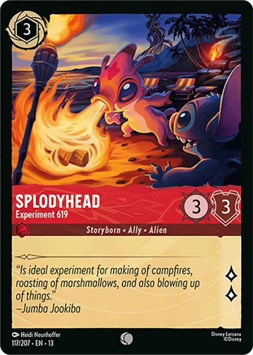 Splodyhead - Experiment 619 (117/204) (Attack of the Vine!) Foil