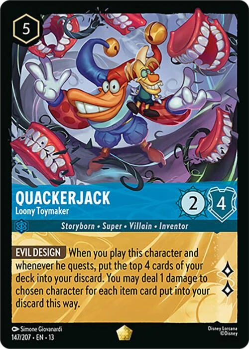 Quackerjack - Loony Toymaker (147/204) Normal