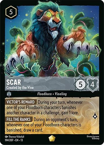Scar - Created by the Vine  Normal
