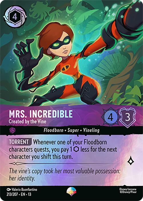 Mrs. Incredible - Created by the Vine Foil