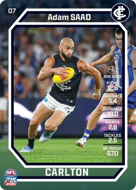 Adam Saad 07 Common Team Coach 2026