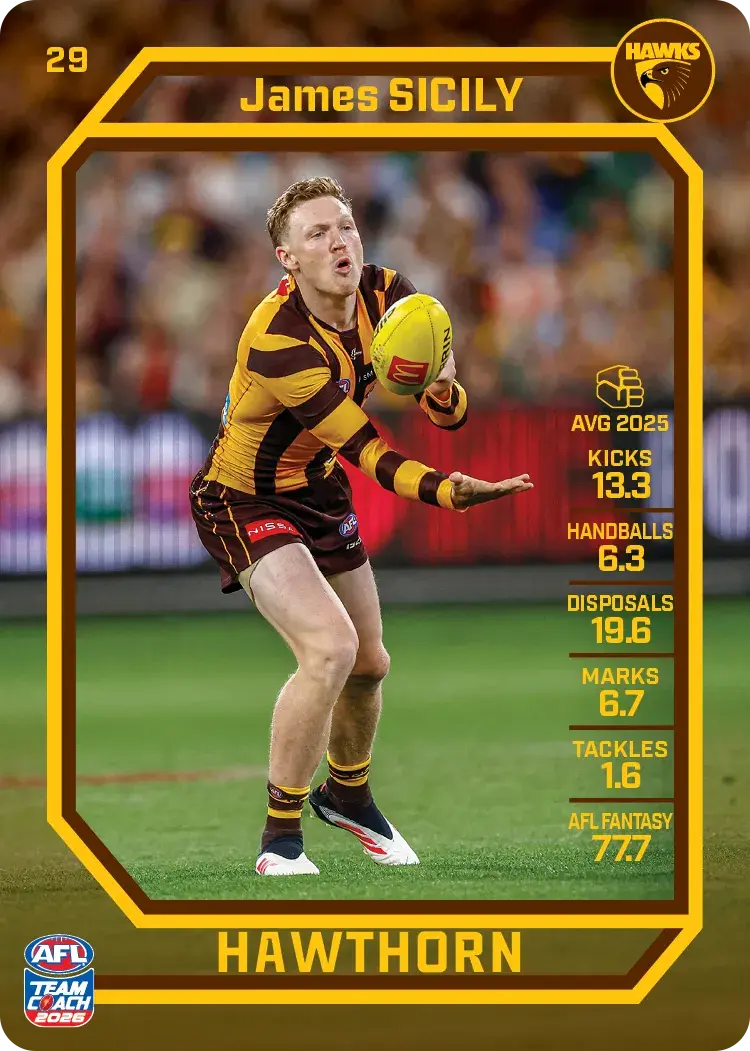 James Sicily 29 Common Team Coach 2026