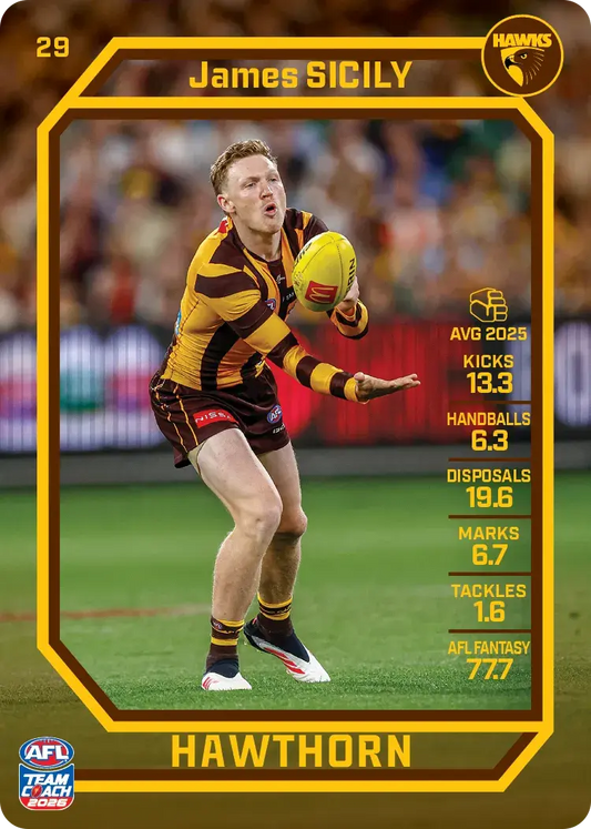 James Sicily 29 Common Team Coach 2026