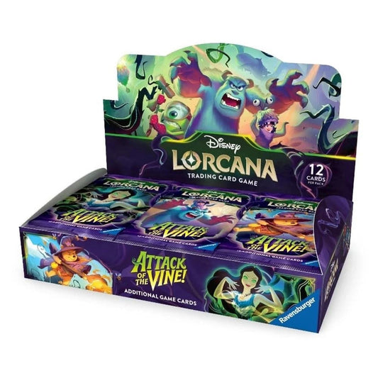 Disney Lorcana Attack of the vine Booster Box