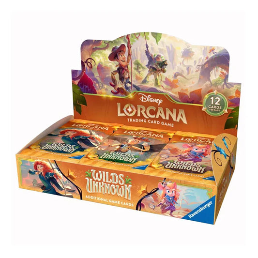 Disney Lorcana Wilds Unknown Booster Box
