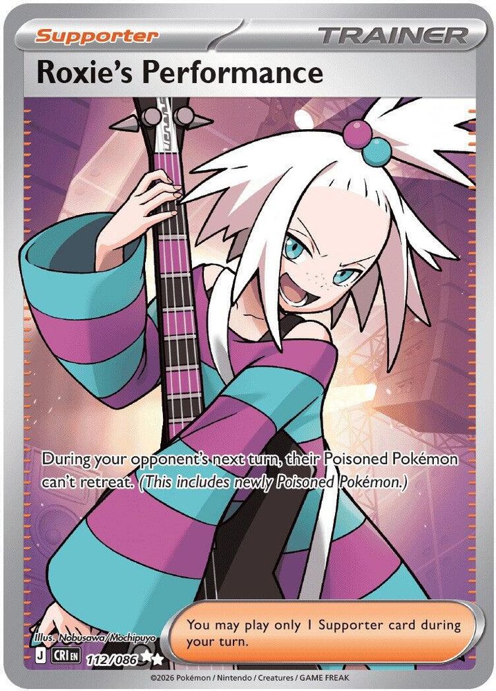 Roxie’s Performance (112/086) [Chaos Rising] Ultra Rare