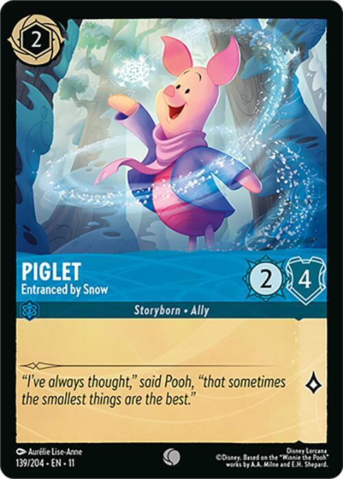 Piglet - Entranced by Snow (139/204) (Winterspell) Normal