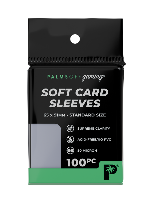 Soft Card Sleeves - Standard Size - 100pc