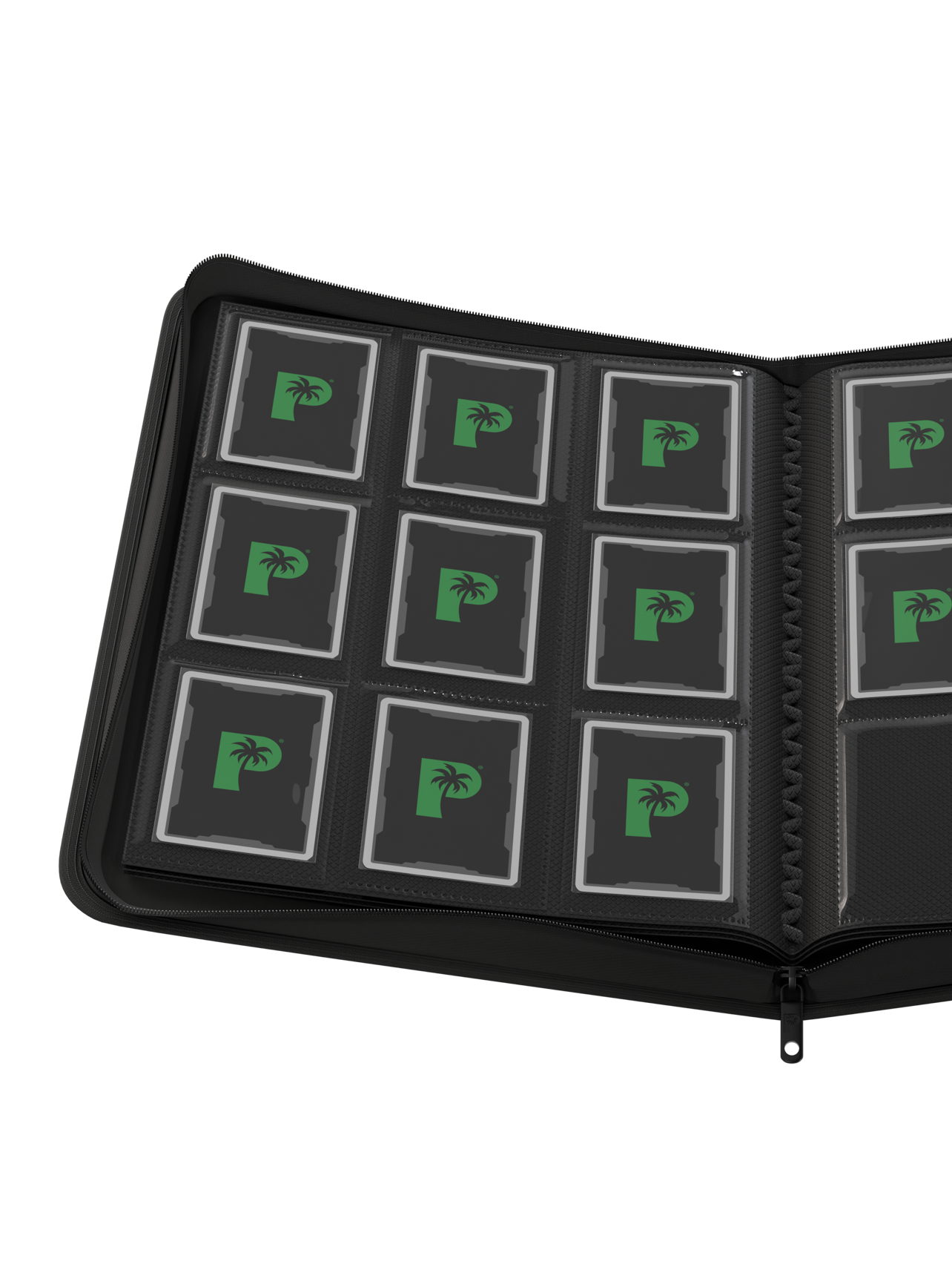 Collector's Series 9 Pocket Zip Binder - Black