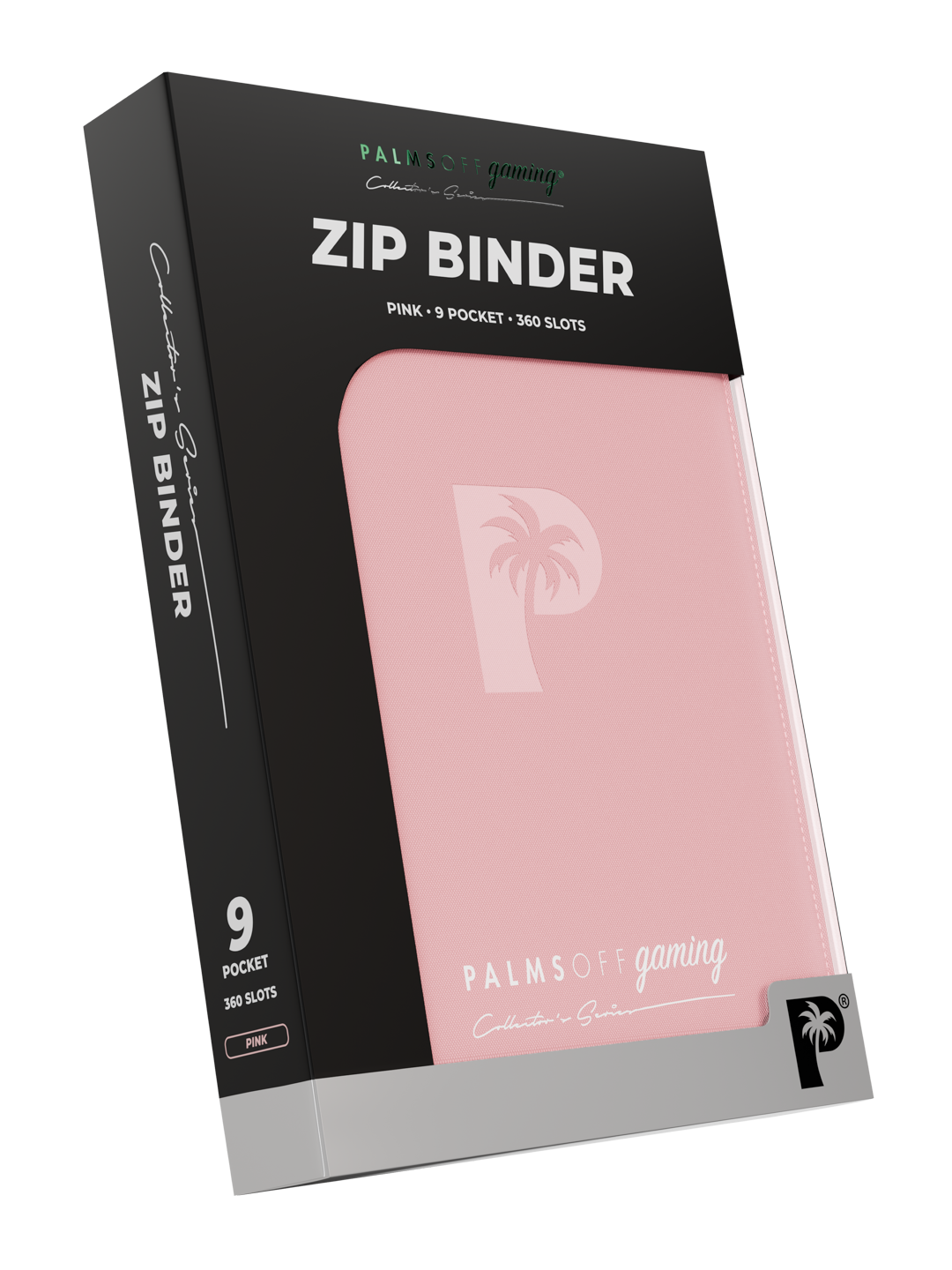 Collector's Series 9 Pocket Zip Binder - Pink