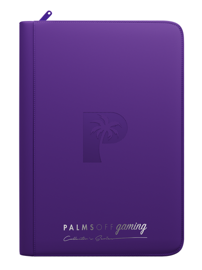 Collector's Series 9 Pocket Zip Binder - Purple