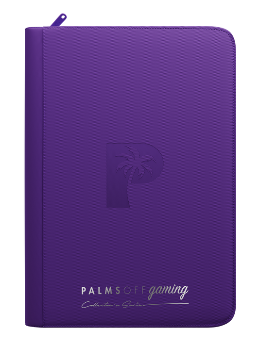 Collector's Series 9 Pocket Zip Binder - Purple