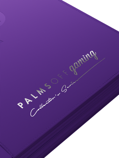 Collector's Series 9 Pocket Zip Binder - Purple