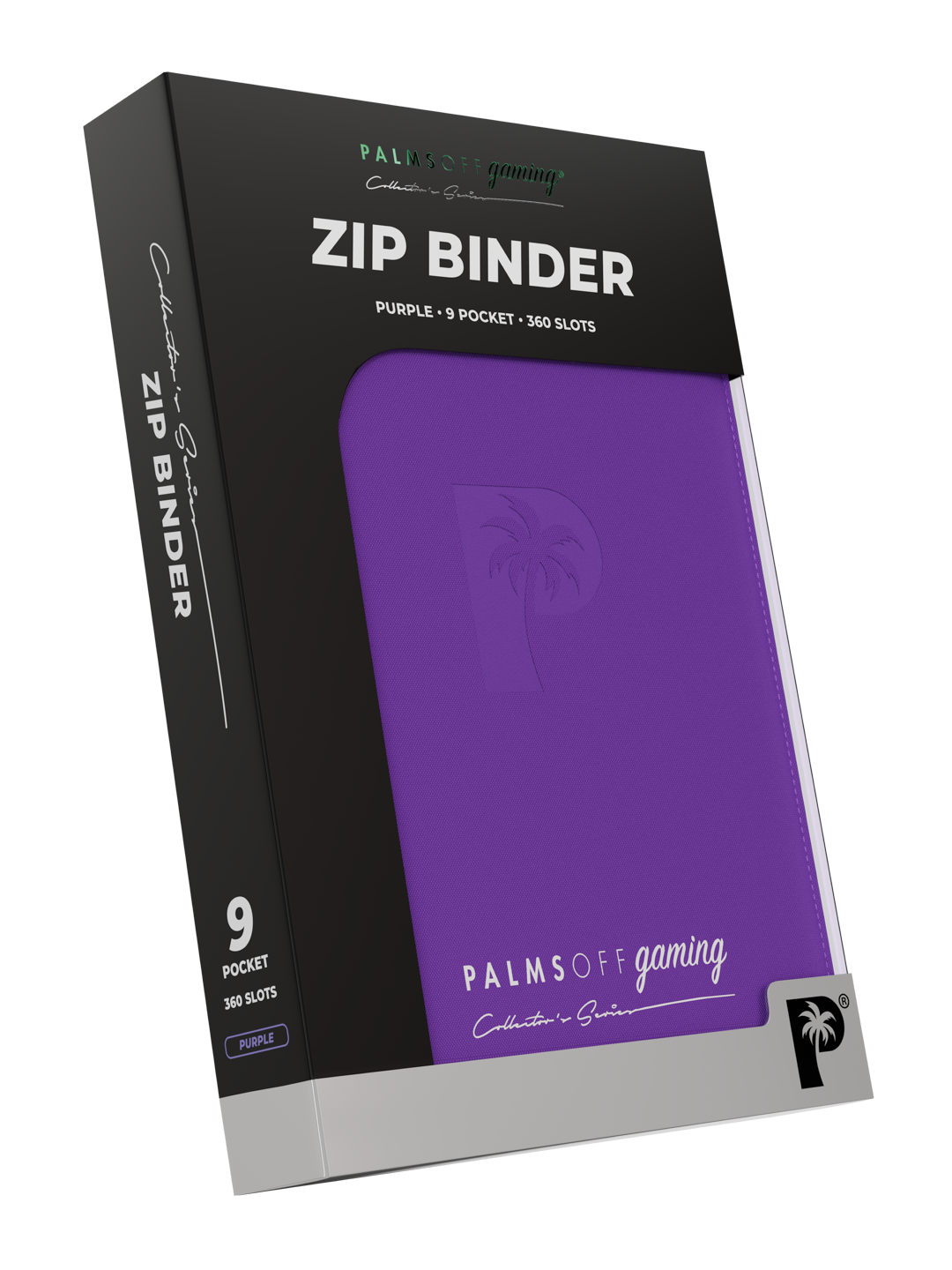 Collector's Series 9 Pocket Zip Binder - Purple