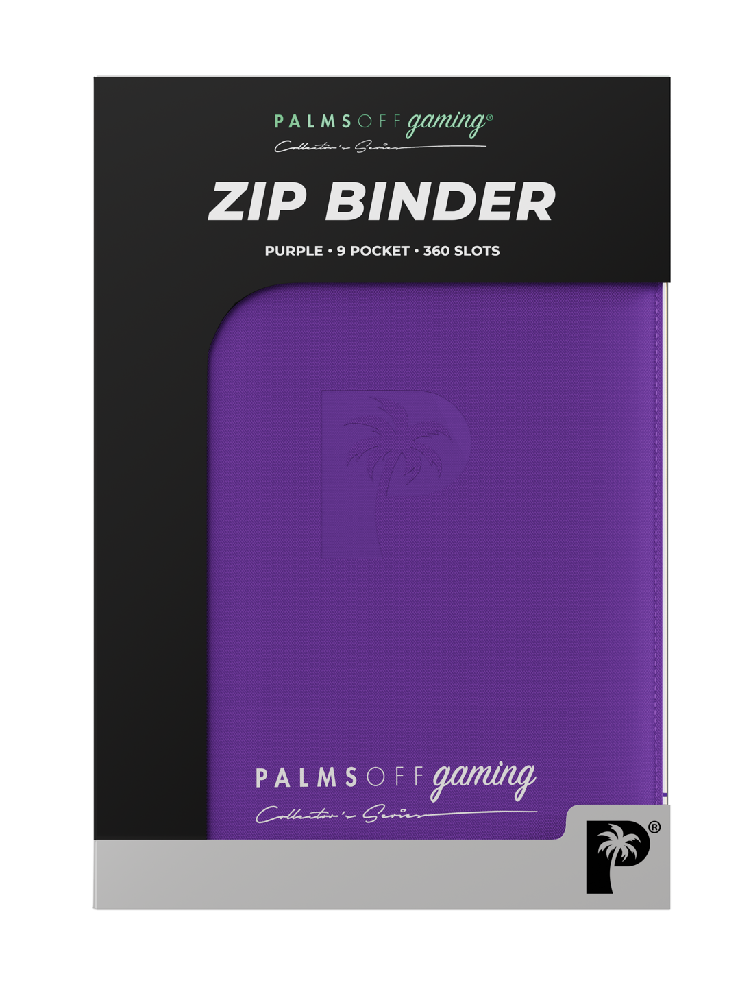 Collector's Series 9 Pocket Zip Binder - Purple