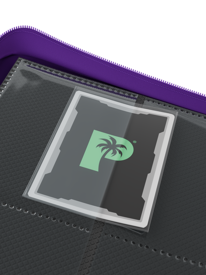Collector's Series 9 Pocket Zip Binder - Purple