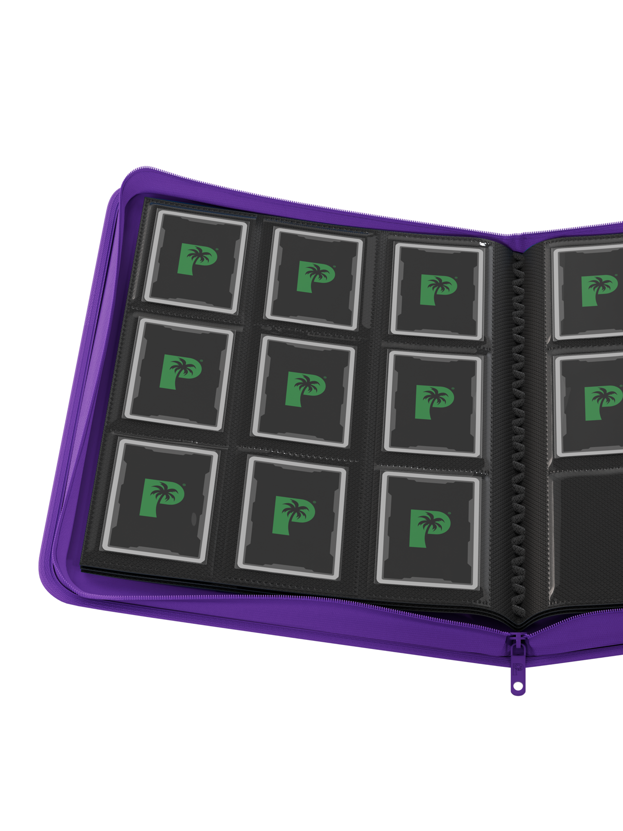 Collector's Series 9 Pocket Zip Binder - Purple