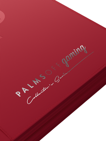Collector's Series 9 Pocket Zip Binder - Red