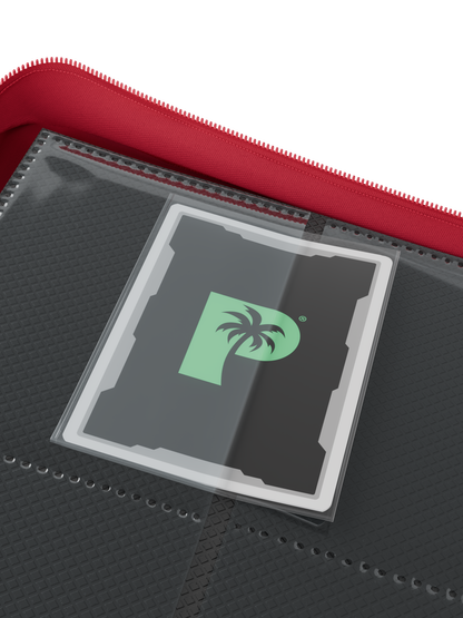 Collector's Series 9 Pocket Zip Binder - Red