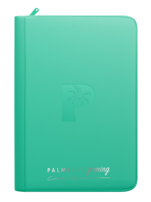 Collector's Series 9 Pocket Zip Binder - Turquoise