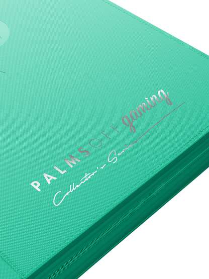 Collector's Series 9 Pocket Zip Binder - Turquoise