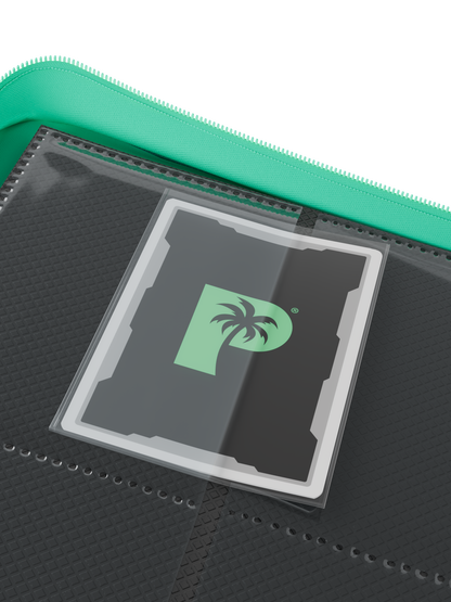 Collector's Series 9 Pocket Zip Binder - Turquoise