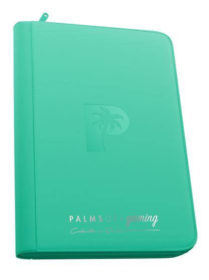 Collector's Series 9 Pocket Zip Binder - Turquoise