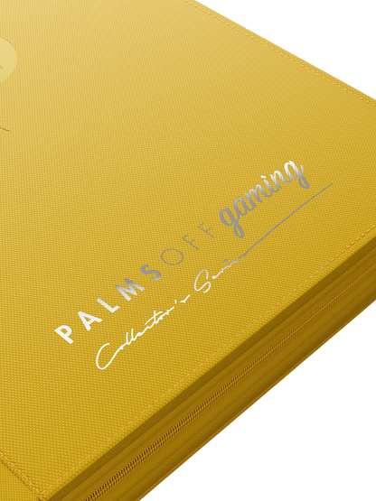 Collector's Series 9 Pocket Zip Binder - Yellow