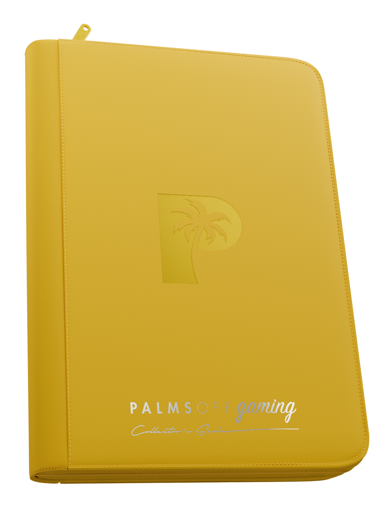 Collector's Series 9 Pocket Zip Binder - Yellow