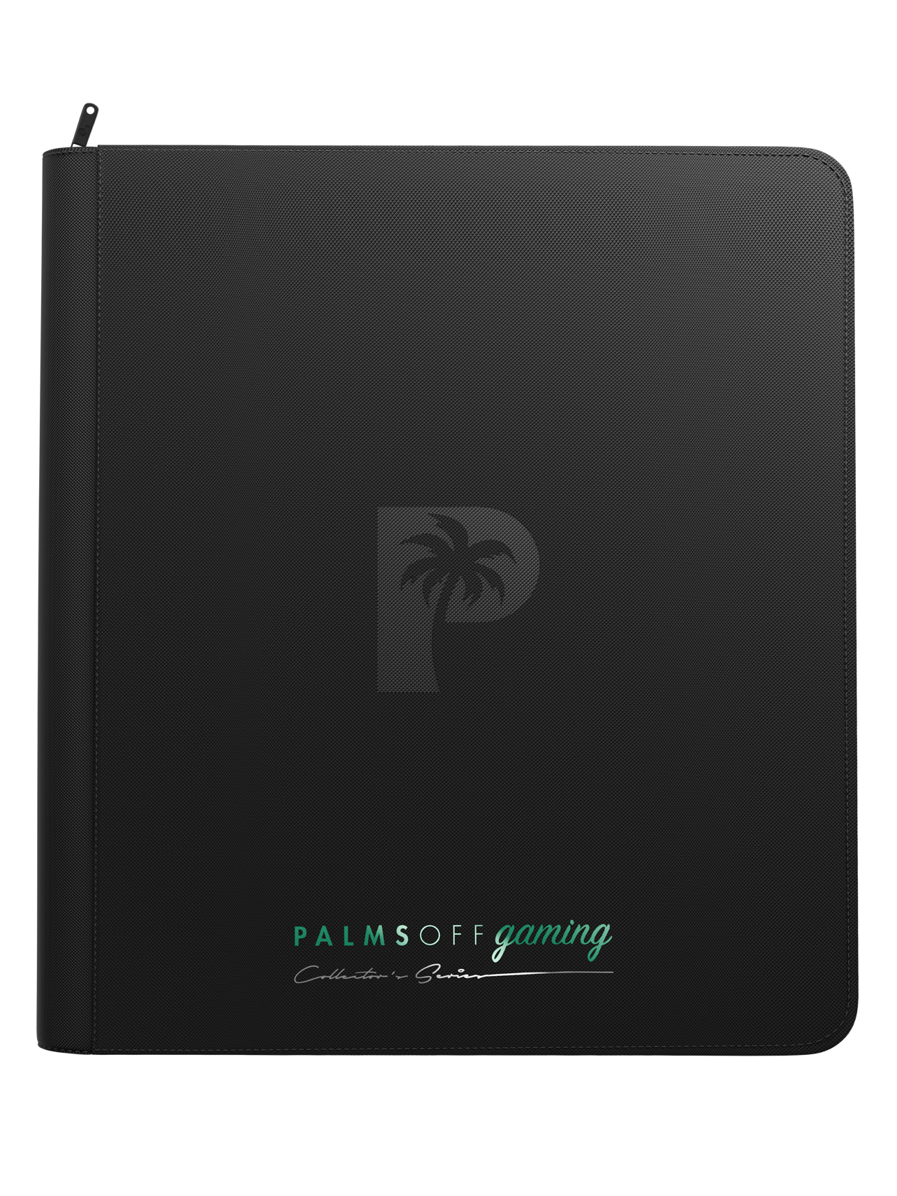 Collector's Series 12 Pocket Zip Binder - Black