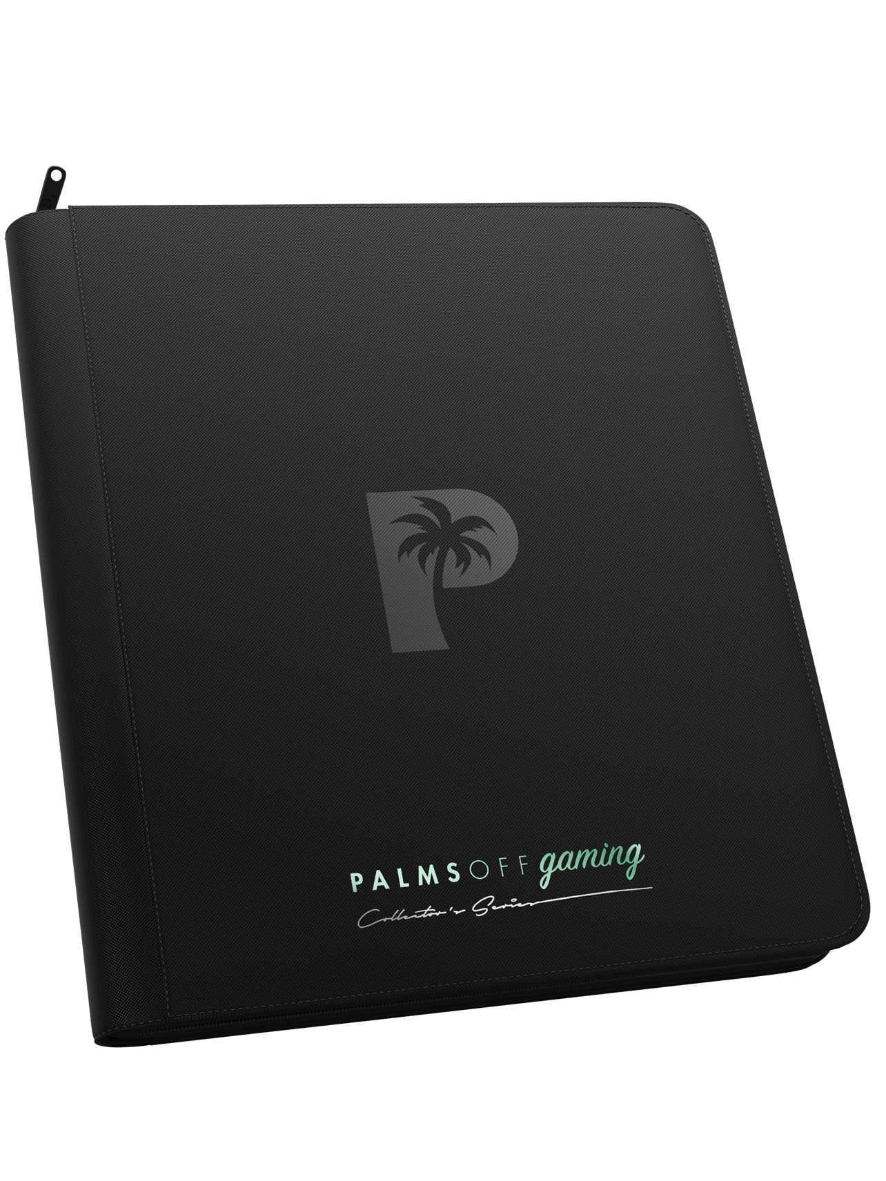 Collector's Series 12 Pocket Zip Binder - Black