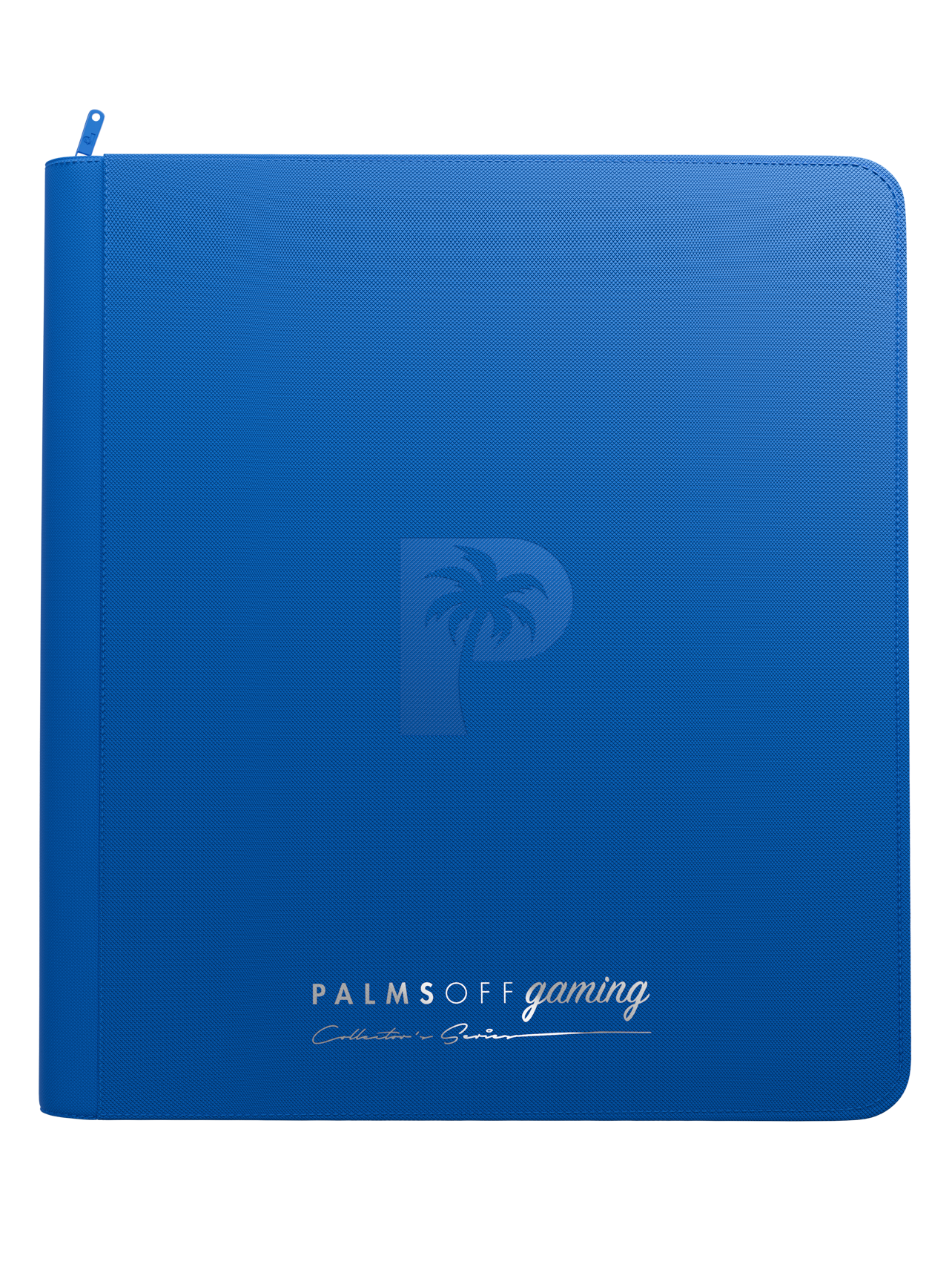 Collector's Series 12 Pocket Zip Binder - Blue