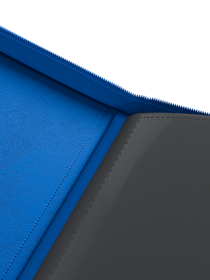 Collector's Series 12 Pocket Zip Binder - Blue