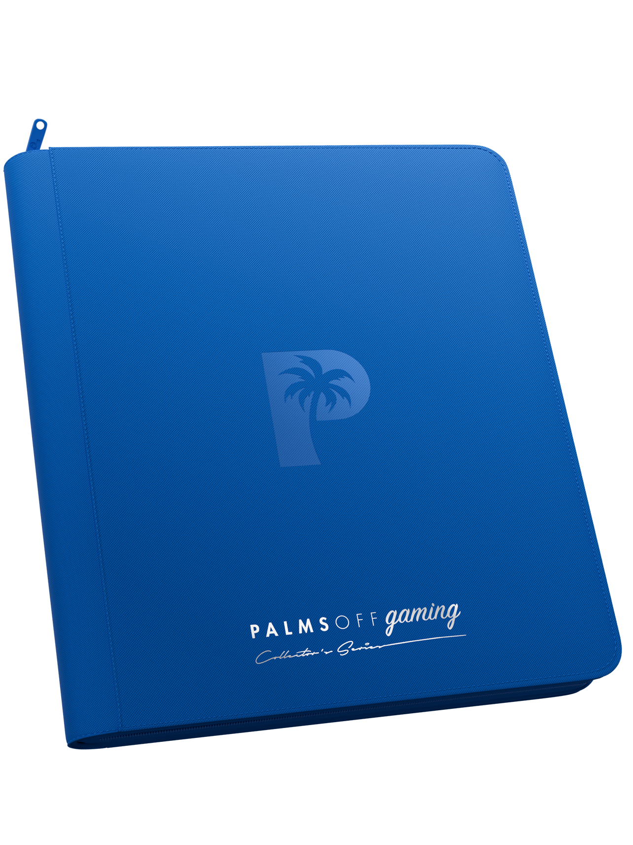 Collector's Series 12 Pocket Zip Binder - Blue