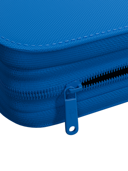 Collector's Series 12 Pocket Zip Binder - Blue