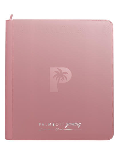 Collector's Series 12 Pocket Zip Binder - Pink