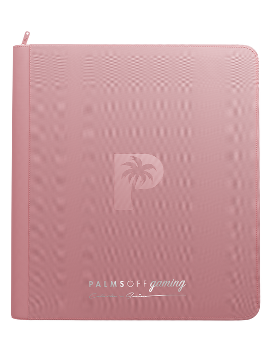 Collector's Series 12 Pocket Zip Binder - Pink