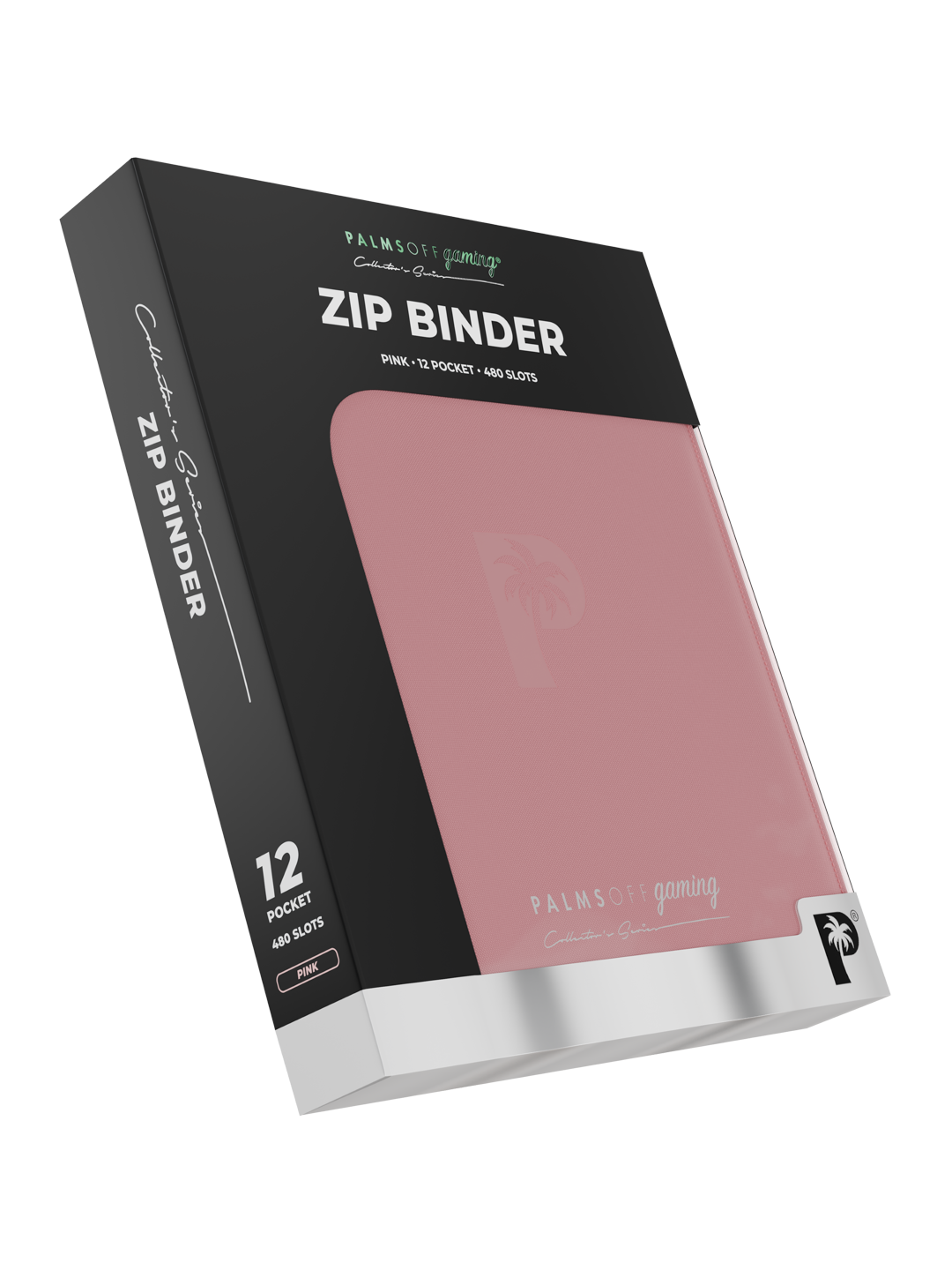 Collector's Series 12 Pocket Zip Binder - Pink