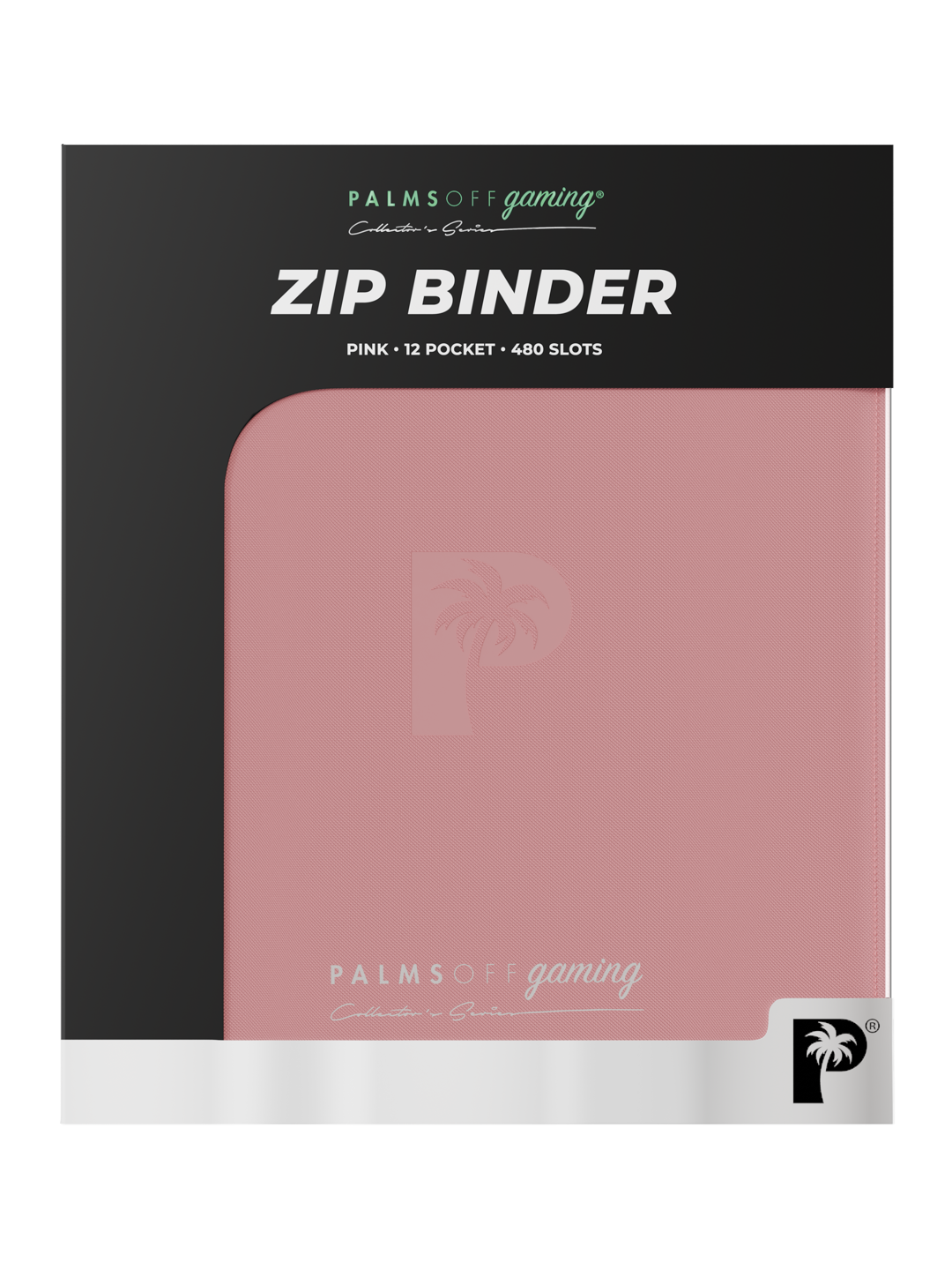Collector's Series 12 Pocket Zip Binder - Pink
