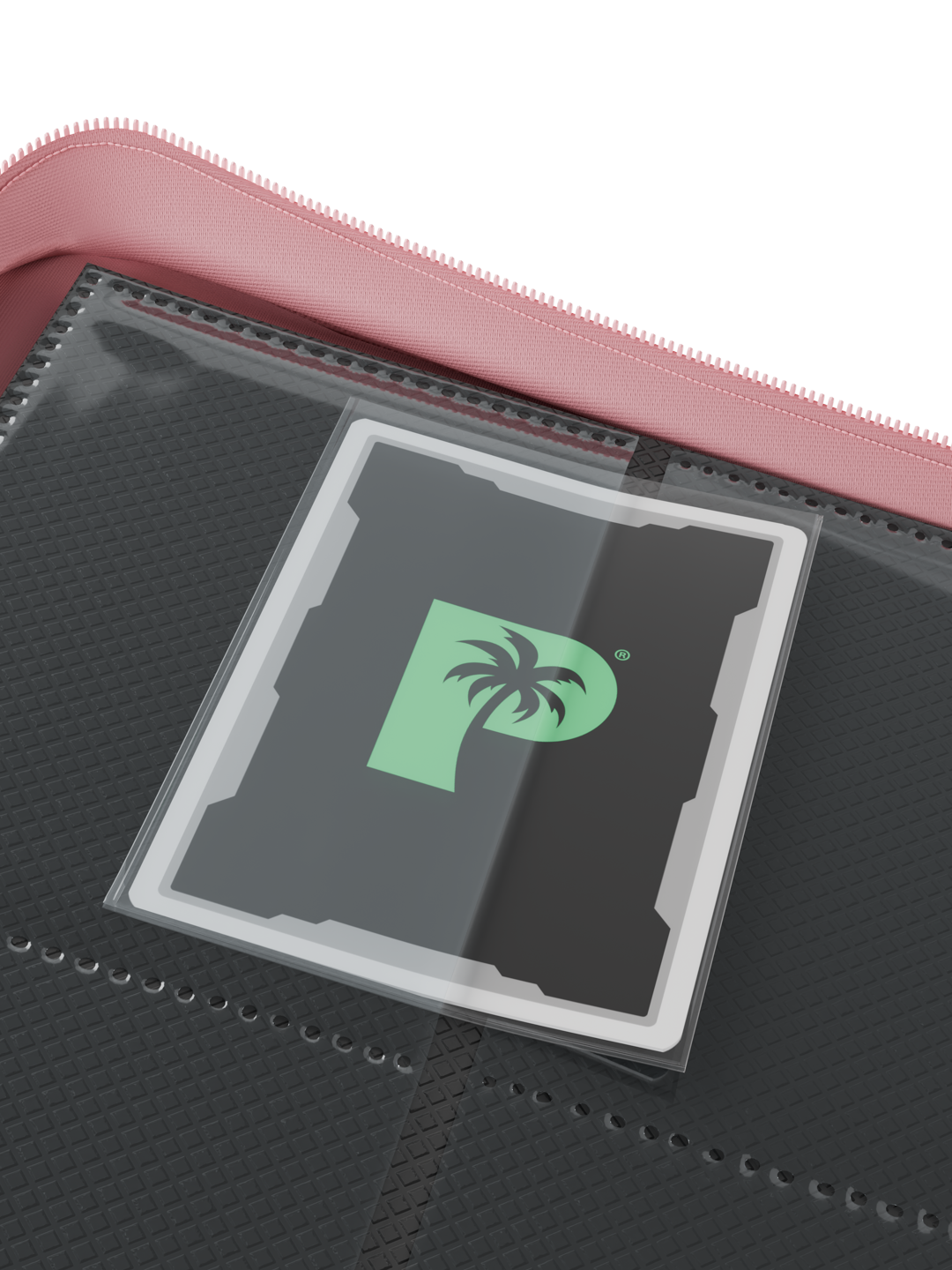 Collector's Series 12 Pocket Zip Binder - Pink