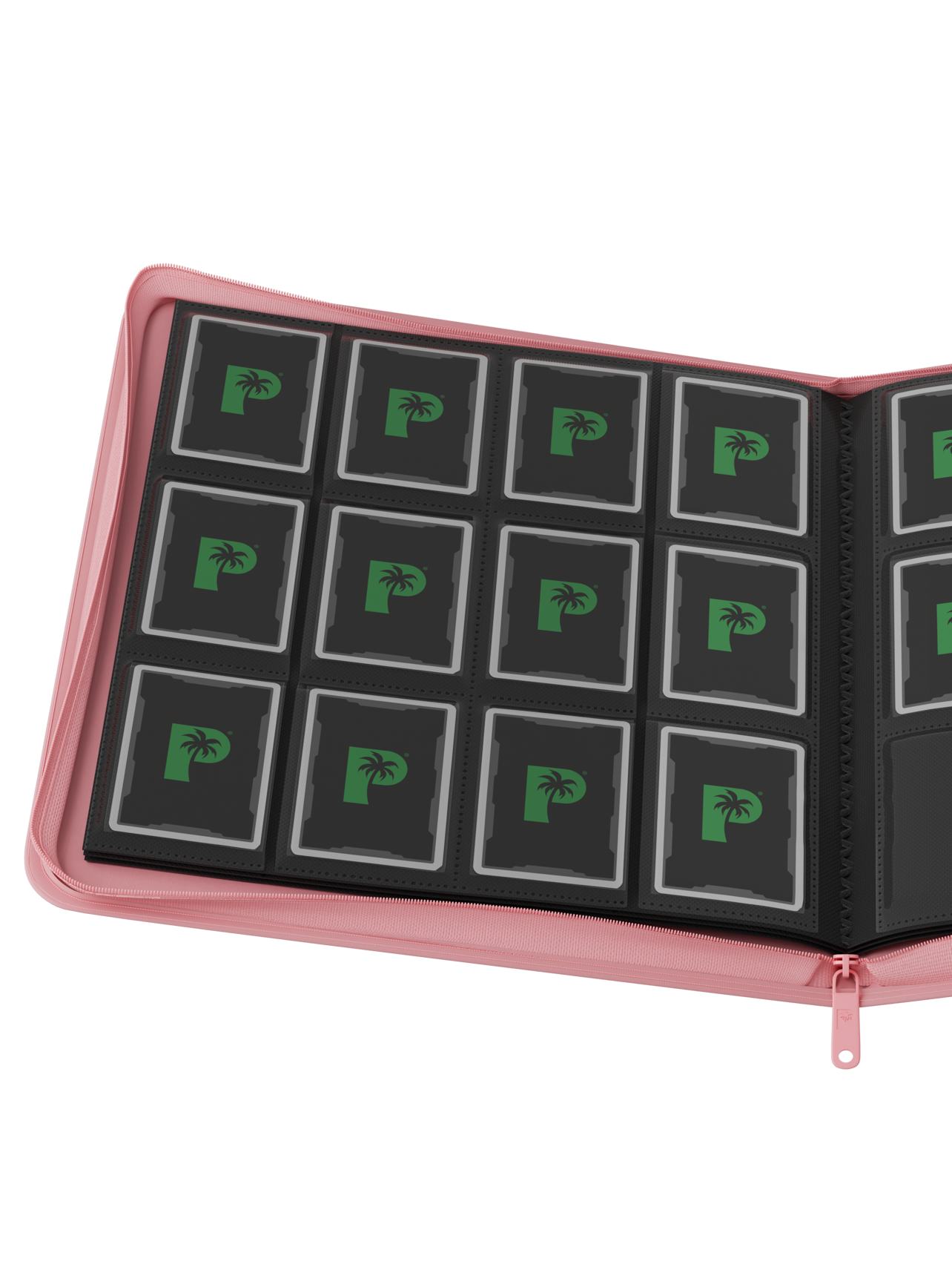 Collector's Series 12 Pocket Zip Binder - Pink