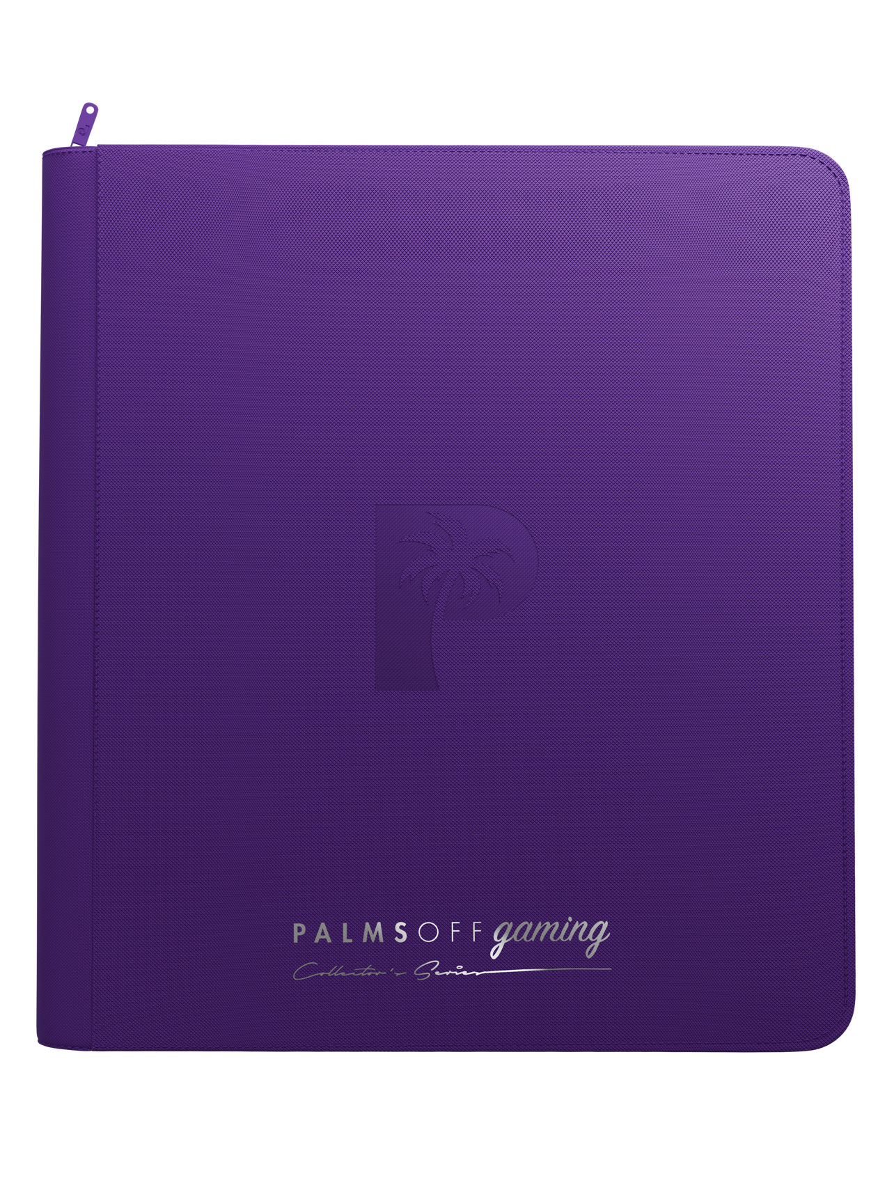 Collector's Series 12 Pocket Zip Binder - Purple