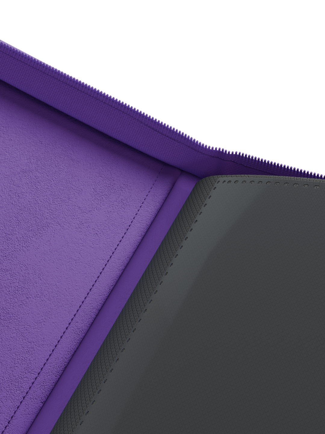 Collector's Series 12 Pocket Zip Binder - Purple