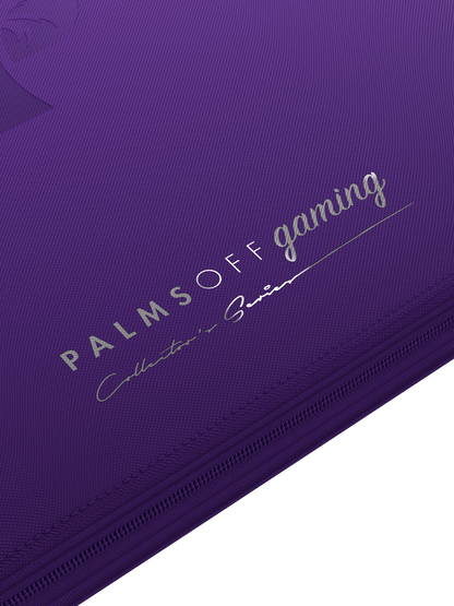Collector's Series 12 Pocket Zip Binder - Purple