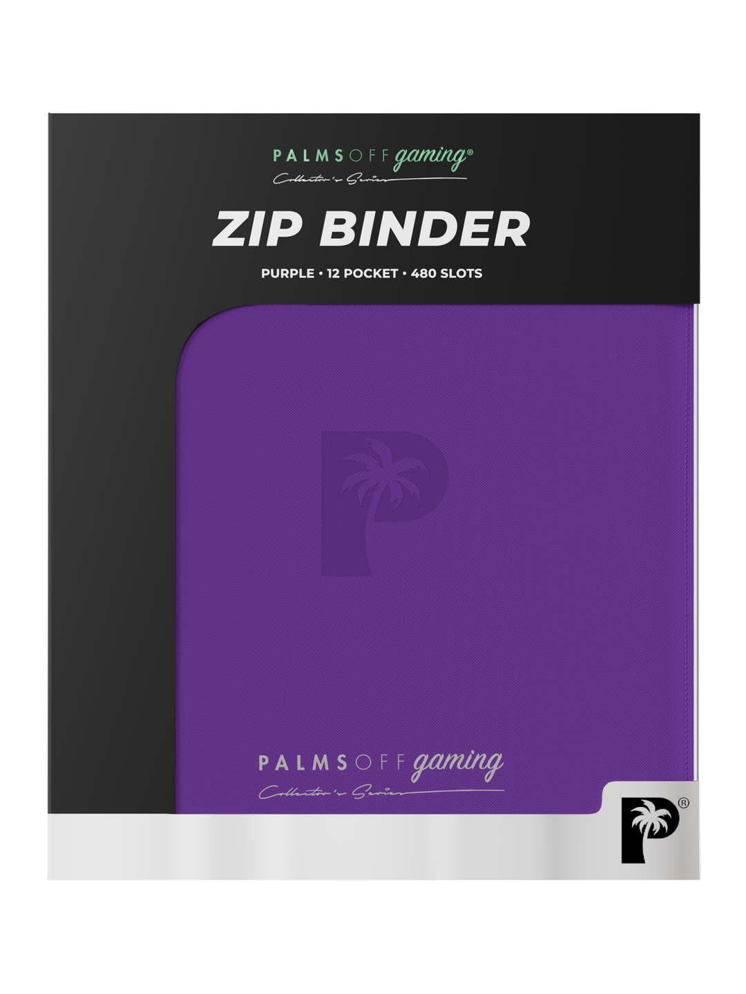Collector's Series 12 Pocket Zip Binder - Purple