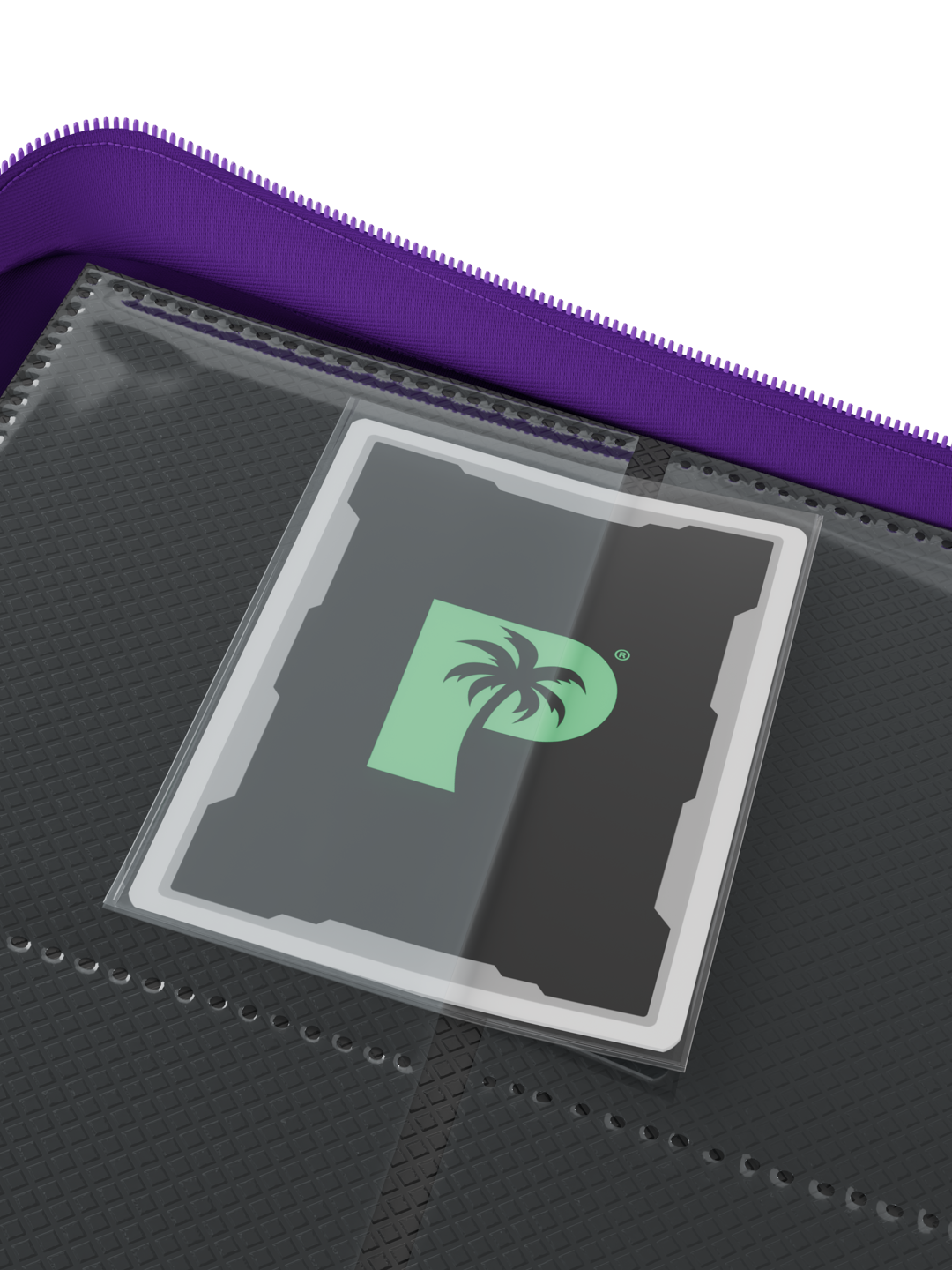 Collector's Series 12 Pocket Zip Binder - Purple